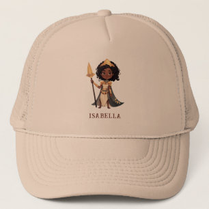 Personalised Name African Little Knight Warrior Trucker Hat