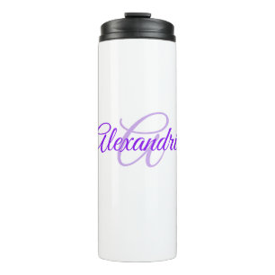 Personalised name-Alexandria Thermal Tumbler