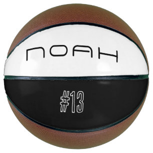 Personalised Name And Number Basketball