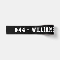 Personalised Name and Number Homecoming Black
