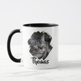 Personalised Name and Photo Pet Modern Mug