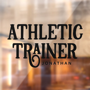 Personalised Name Athletic Trainer