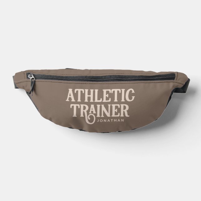 Personalised Name Athletic Trainer Bum Bags (Lay Down)