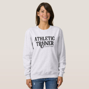 Personalised Name Athletic Trainer Sweatshirt