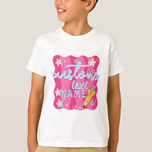 Personalised Name Back To School Grade T-Shirt