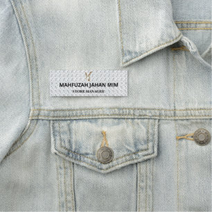 Personalised Name Badges   Engraved, Printed, Magn