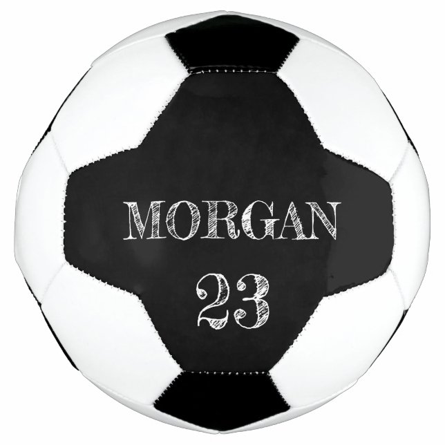 Personalised Name Ball Player Number (Front)