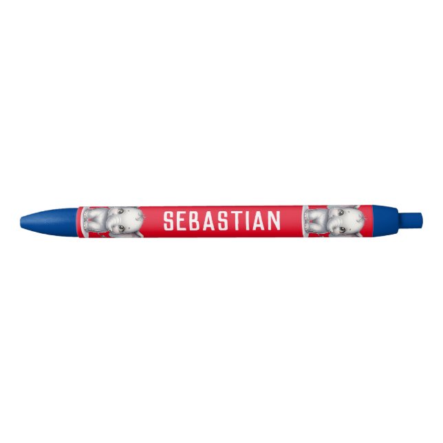 Personalised name black ink pen (Front)