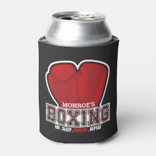 Personalised NAME Boxer Boxing Glove Prize Fighter Can Cooler