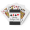 Personalised name bridge playing cards