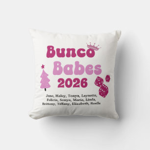 Personalised Name Bunco Babes Cushion