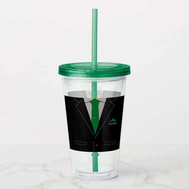 Personalised Name Business Acrylic Tumbler (Front)