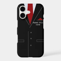 Personalised Name Business iPhone Case