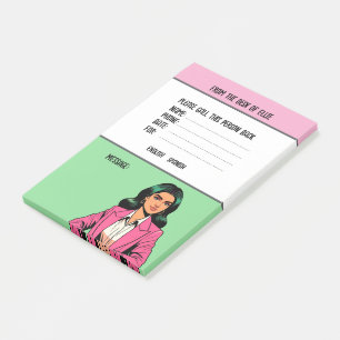Personalised Name Business Phone Message Office Post-it Notes