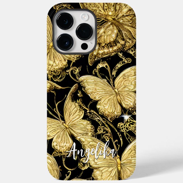 Personalised Name Butterfly Case-Mate iPhone Case (Back)
