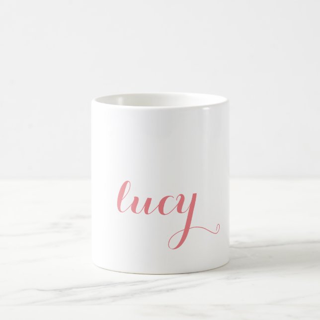 Personalised Name Coffee Mug (Center)