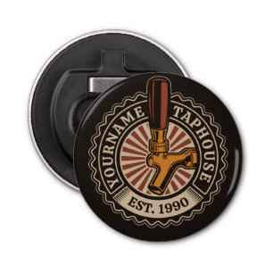 Personalised NAME Craft Beer Taphouse Brewery Bar Bottle Opener