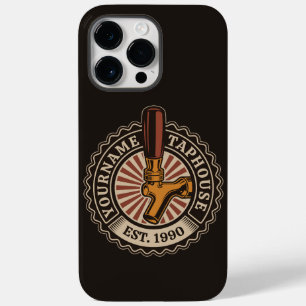 Personalised NAME Craft Beer Taphouse Brewery Bar Case-Mate iPhone 14 Pro Max Case