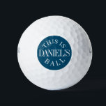 Personalised Name | Create Your Own Golf Balls<br><div class="desc">Classy,  yet still a little fun,  these golf balls with a personalised name are a great gift for you or your golf lover. Need help with colour or customisation? Just email us at hello@christiekelly.com for free assistance.</div>
