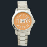 Personalised Name | Create Your Own Watch<br><div class="desc">For your golf loving guy or gal on the green or just your loved one that needs help finding their stuff,  this fun and funny opener is sure to be a hit! Need different colours,  logos,  etc.? *EMAIL ME FOR FREE HELP* and customisation at hello@christiekelly.com</div>
