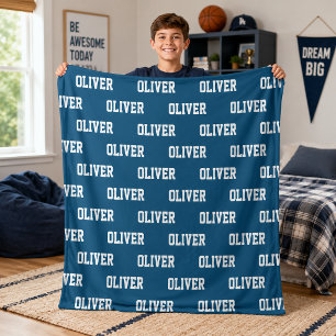 Personalised Name Custom Blanket for Kids/Youth