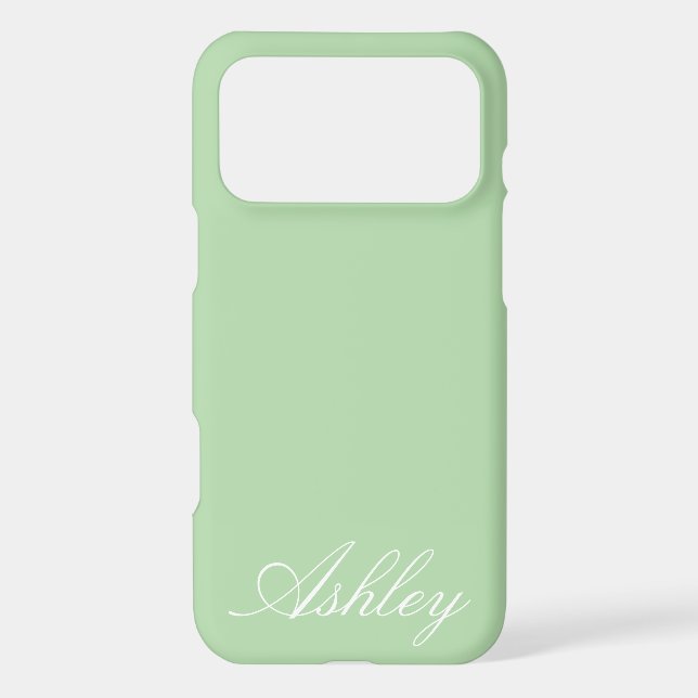 Personalised Name Custom Modern Minimal Monogram  (Back)
