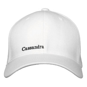 Personalised name , Custom name  Embroidered Hat