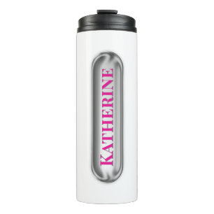 Personalised Name Custom Thermal Tumbler
