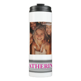 Personalised Name Custom Thermal Tumbler