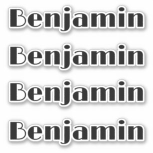 Personalised Name Decal Custom Times Four Sticker