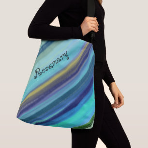 Personalised Name Deep Sea Ocean Shades Crossbody Bag