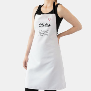Personalised Name Definition  Apron