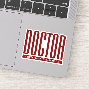 Personalised Name Doctor Med School Graduation