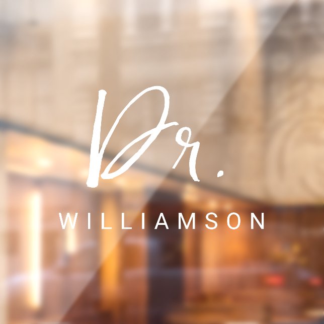 Personalised Name Dr Minimalist Doctor Graduation (Sheet 2)