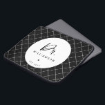 Personalised Name Dr Minimalist Doctor Graduation Laptop Sleeve<br><div class="desc">Personalised Name Doctor Medical School Doctoral PhD Student Graduation Gifts!</div>