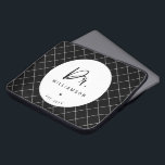 Personalised Name Dr Minimalist Doctor Graduation Laptop Sleeve<br><div class="desc">Personalised Name Doctor Medical School Doctoral PhD Student Graduation Gifts!</div>