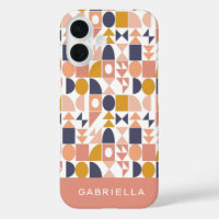 Personalised Name Earthy Geometric Boho Stylish