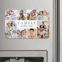 Personalised Name Family Photo Collage