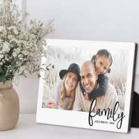Personalised Name Family Photo