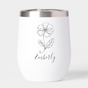 Personalised name February primrose Birth Flower