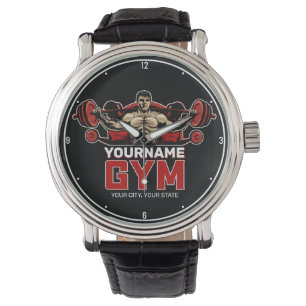 Personalised NAME Fitness Home GYM Weight Lifting Watch