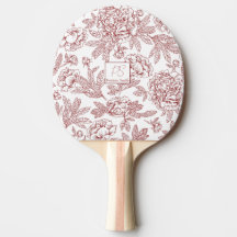 Personalised name Flower pattern