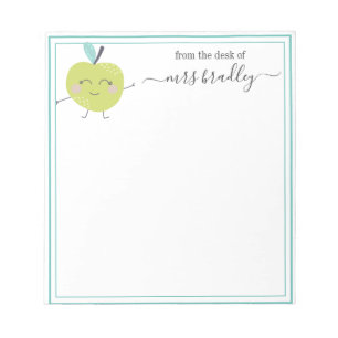 Personalised Name   From The Desk Of Notepad