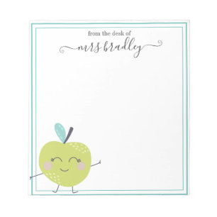 Personalised Name   From The Desk Of Notepad