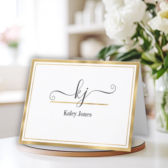 Personalised Name | From The Desk Of Thank You Car Card (Creator Uploaded)