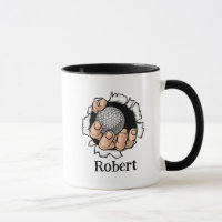 Personalised name Funny golf ball