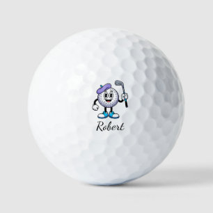 Personalised Name  Funny Golf Balls