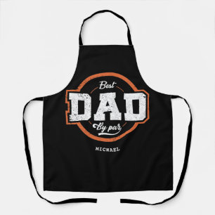 Personalised Name Gift for Dad Apron