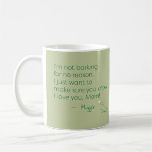 Personalised Name Golden Retriever Dog Mum Gift Coffee Mug
