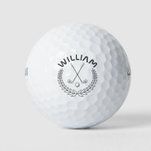 Personalised Name Golf Balls